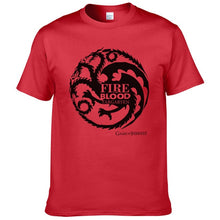 Load image into Gallery viewer, House Targaryen Dynasty Dragon T-shirts
