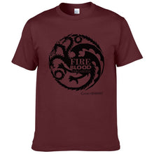 Load image into Gallery viewer, House Targaryen Dynasty Dragon T-shirts