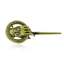 Load image into Gallery viewer, Song of Ice and Fire Game of Thrones Hand Of The King Pin Brooch Jewelry