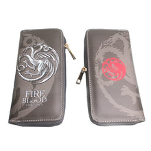 Load image into Gallery viewer, Game of Thrones Wallet a song of ice and fire
