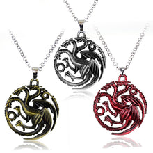 Load image into Gallery viewer, Game Of Thrones Necklaces Song of Ice And Fire