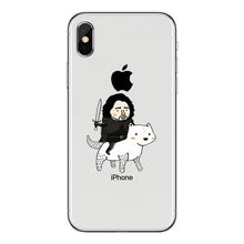 Load image into Gallery viewer, Phone Case Game of Throne Cover For iPhone 5 5S SE 6 6S Plus 7 7 Plus 8 8 Plus X 10 XS XR MAX