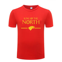 Load image into Gallery viewer, King of The North Stark Game of Thrones T-shirt