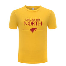 Load image into Gallery viewer, King of The North Stark Game of Thrones T-shirt