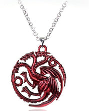 Load image into Gallery viewer, Game Of Thrones Necklace House Targarye Jewelry