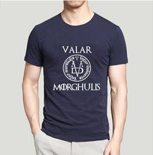 Load image into Gallery viewer, Valar Morghulis All Men Must Die Valyrian Game of Thrones T Shirts