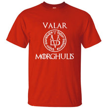 Load image into Gallery viewer, Valar Morghulis All Men Must Die Valyrian Game of Thrones T Shirts
