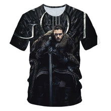 Load image into Gallery viewer, Game of Thrones  Song of Ice and Fire T-shirt