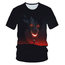 Load image into Gallery viewer, Game of Thrones tshirt Night King&amp;Dragon Men's T-shirt