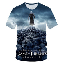 Load image into Gallery viewer, Game of Thrones tshirt Night King &amp; Dragon Men&#39;s Tshirt