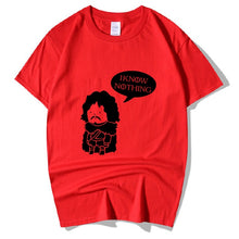 Load image into Gallery viewer, Game Of Thrones Jon Snow Tshirt