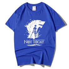 Load image into Gallery viewer, Game Of Thrones T Shirt Arya Stark Not Today GOT Winterfell