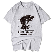 Load image into Gallery viewer, Game Of Thrones T Shirt Arya Stark Not Today GOT Winterfell
