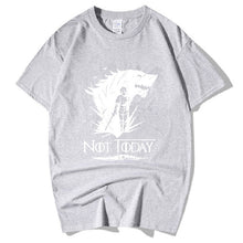 Load image into Gallery viewer, Game Of Thrones T Shirt Arya Stark Not Today GOT Winterfell
