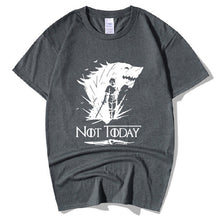 Load image into Gallery viewer, Game Of Thrones T Shirt Arya Stark Not Today GOT Winterfell
