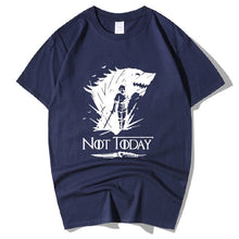 Load image into Gallery viewer, Game Of Thrones T Shirt Arya Stark Not Today GOT Winterfell