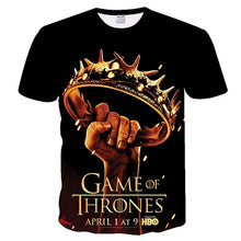 Load image into Gallery viewer, Game of Thrones tshirt