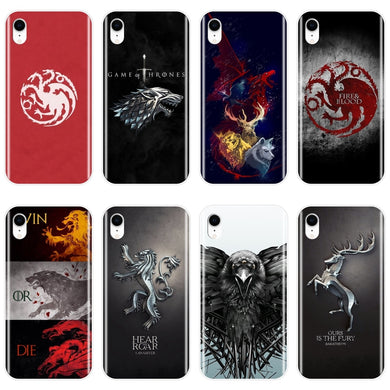 Game of Thrones Cover For iPhone 6 S 6S 7 8 X XR XS Max Cool Soft Silicone Case For Apple iPhone 8 7 6S 6 S Plus Phone Case