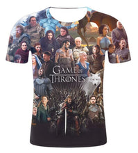 Load image into Gallery viewer, Game of Thrones tshirt Song of Ice and Fire T-shirt