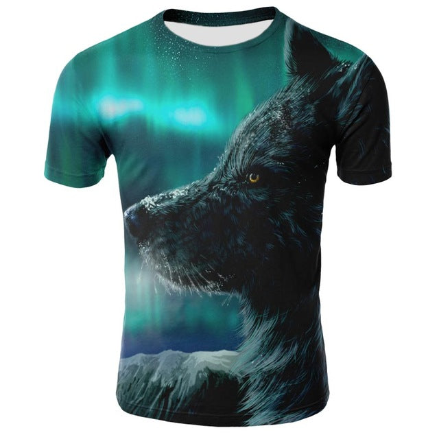 Blood Wolf Winter Is Coming Men T-shirt