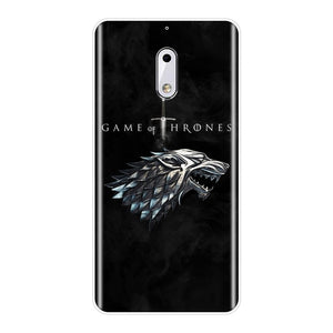 Case For Nokia X6 7 Plus Patterned Boys Game of Thrones  Cover For Nokia 8 6 5 3 2 1 Phone Case