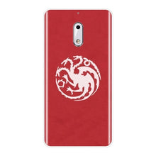Load image into Gallery viewer, Case For Nokia X6 7 Plus Patterned Boys Game of Thrones  Cover For Nokia 8 6 5 3 2 1 Phone Case